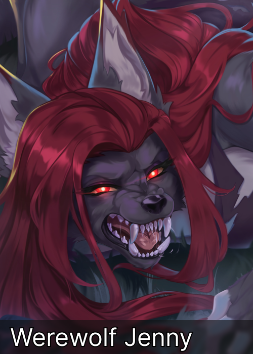 Jenny Werewolf Print